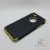    Apple iPhone 7 / 8 - Black Silicone Phone Case with Chrome Edge